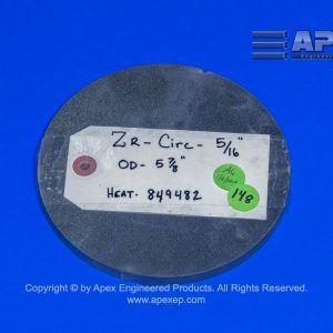Zirconium Plate Disc