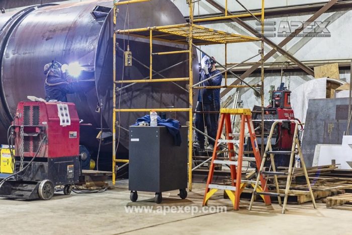 Fabrication of a multi-stage scrubber at Apex Engineered Products - Photo 5
