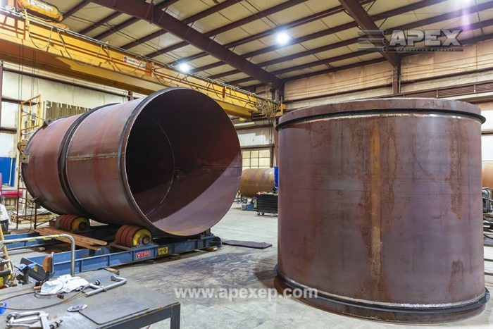 Fabrication of a multi-stage scrubber at Apex Engineered Products - Photo 10