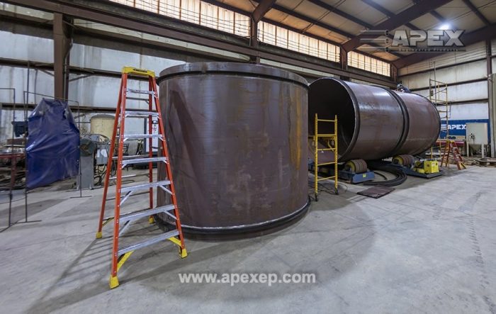Fabrication of a multi-stage scrubber at Apex Engineered Products - Photo 7