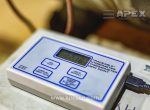 Hygrometer thermometer testing of chlorine vaporizer