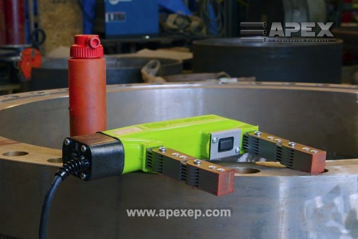 Magnetic particle testing at Apex Engineered Products Photo 4