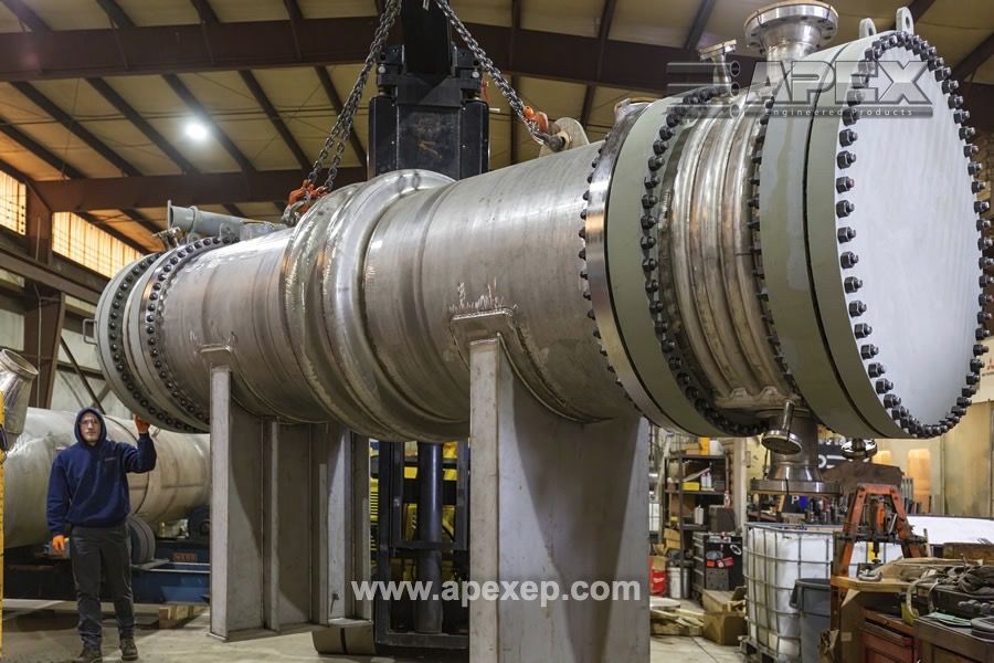 Oligomer heat exchanger fabrication by Apex Engineered Products - Photo 12