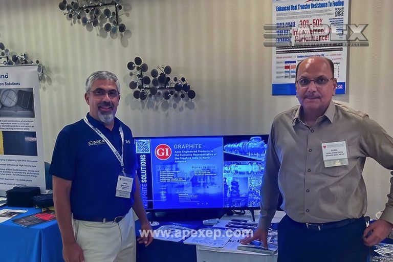 Mark Grasso with Sunil Sunil Kshatriya at 2022 AIChE Conference, Clearwater Florida.