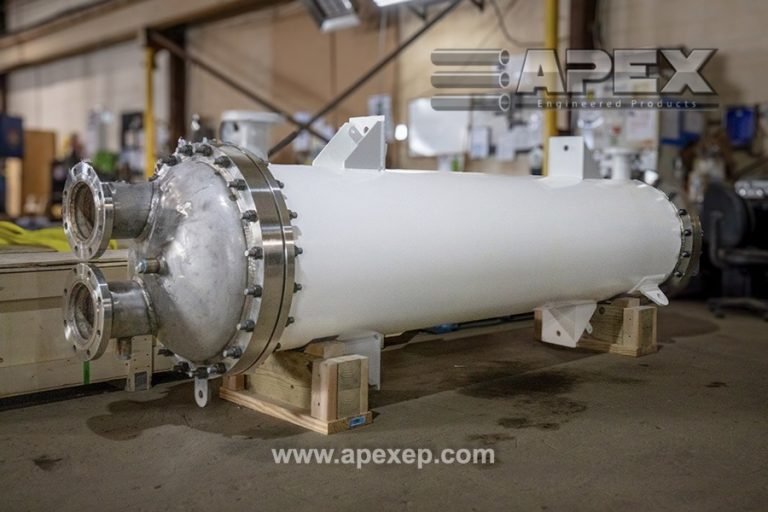 Sulfuric Acid Cooler Fabrication by Apex Engineered Products